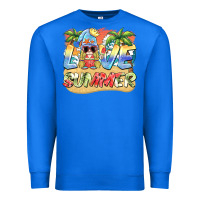 True Royal love summer gnomes  Background Premium Sweatshirt - BarkalooDesign
