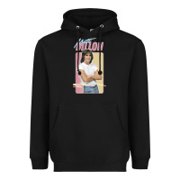 Black Matt Dillon - Retro Aesthetic Design Heavyweight Hoodie - longCreatives