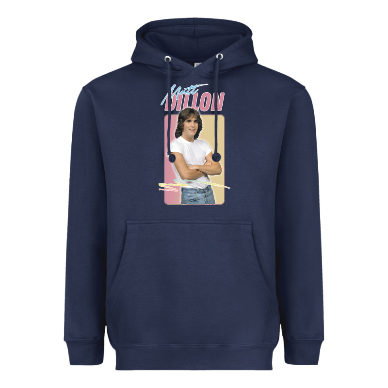 Matt Dillon - Retro Aesthetic Design Heavyweight Hoodie by longCreatives | Teevron