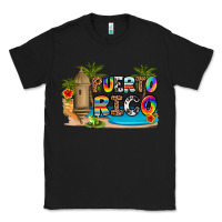 Black puerto rico Classic Tee - Artiststas