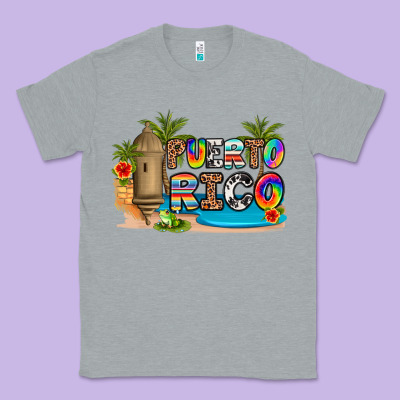Puerto Rico Classic Tee Designed By Artiststas