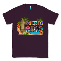 Plum puerto rico Classic Tee - Artiststas
