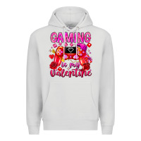 Gaming Is My Valentine Premium Hoodie | Teevron