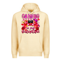 Pina Colada Gaming is My Valentine Premium Hoodie - CowhideDigitalArt
