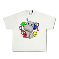 Pistachio autism hippopotamus Urban Heavy Tee - CowGirlArtShop