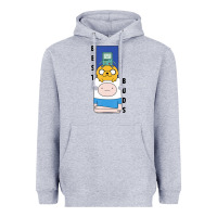Heather Grey Cn Adventure Time Finn Jake Bmo Best Buds Heavyweight Hoodie - longCreatives