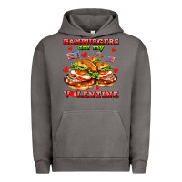 Pigment Tornado hamburger are my valentine Urban Hoodie - AdoDesignShop