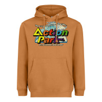 Meerkat Funny Action Park New Jersey 1978 Vintage Heavyweight Hoodie - longCreatives