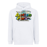 White Funny Action Park New Jersey 1978 Vintage Heavyweight Hoodie - longCreatives