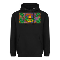 Black life is better around the campfire license plate Heavyweight Hoodie - BarkalooDesign