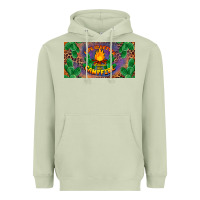 Life Is Better Around The Campfire License Plate Heavyweight Hoodie | Teevron