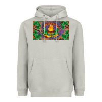 Moon Dust life is better around the campfire license plate Heavyweight Hoodie - BarkalooDesign