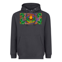 Smoke life is better around the campfire license plate Heavyweight Hoodie - BarkalooDesign