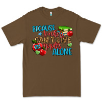 Cacao because teachers cant live on apples alone Premium Tee - NancyCooperArtShop