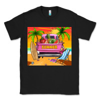 Black summer truck Classic Tee - TumblerDesignByShophia