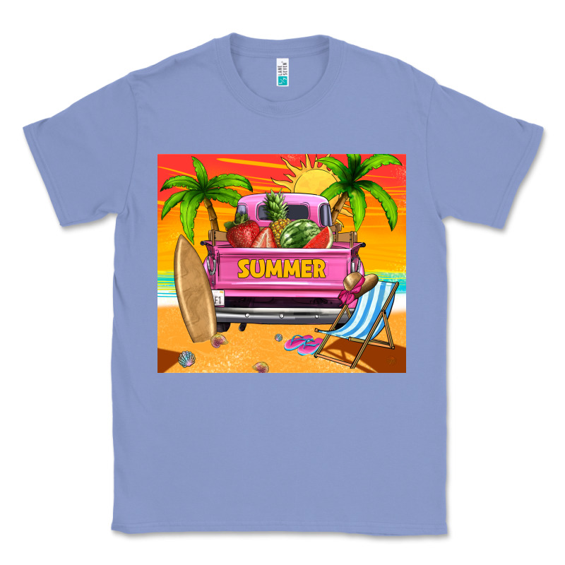 Summer Truck Classic Tee by TumblerDesignByShophia | Teevron