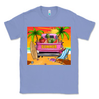 Colony Blue summer truck Classic Tee - TumblerDesignByShophia