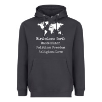 Smoke birthplace earth race human politics freedom religion love t shirt Heavyweight Hoodie - longCreatives
