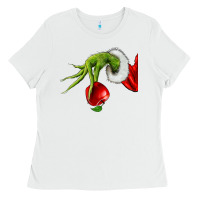 White Christmas Character Ladies Tee - NancyCooperArtShop