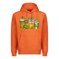 Carrot st patricks day coffee Premium Hoodie - Jasminsmagicworld