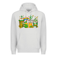 Dove Grey st patricks day coffee Premium Hoodie - Jasminsmagicworld