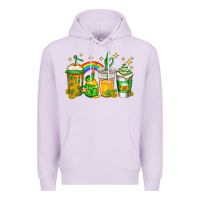 Lilac st patricks day coffee Premium Hoodie - Jasminsmagicworld