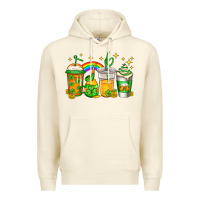 Sandshell st patricks day coffee Premium Hoodie - Jasminsmagicworld