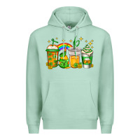 Seafoam st patricks day coffee Premium Hoodie - Jasminsmagicworld