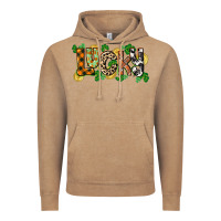 Vintage Coffee Western lucky St. Patrick's Day Vintage Hoodie - CowGirlArtShop