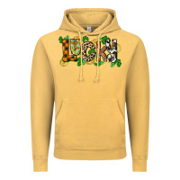 Vintage Mustard Western lucky St. Patrick's Day Vintage Hoodie - CowGirlArtShop
