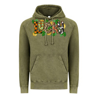 Vintage Olive Western lucky St. Patrick's Day Vintage Hoodie - CowGirlArtShop