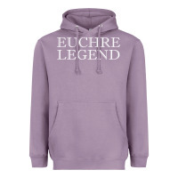 Lavender euchre tee shirt funny euchre player gift idea euchre legend Heavyweight Hoodie - longCreatives