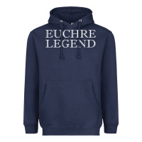 Navy euchre tee shirt funny euchre player gift idea euchre legend Heavyweight Hoodie - longCreatives
