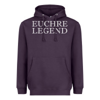 Plum euchre tee shirt funny euchre player gift idea euchre legend Heavyweight Hoodie - longCreatives