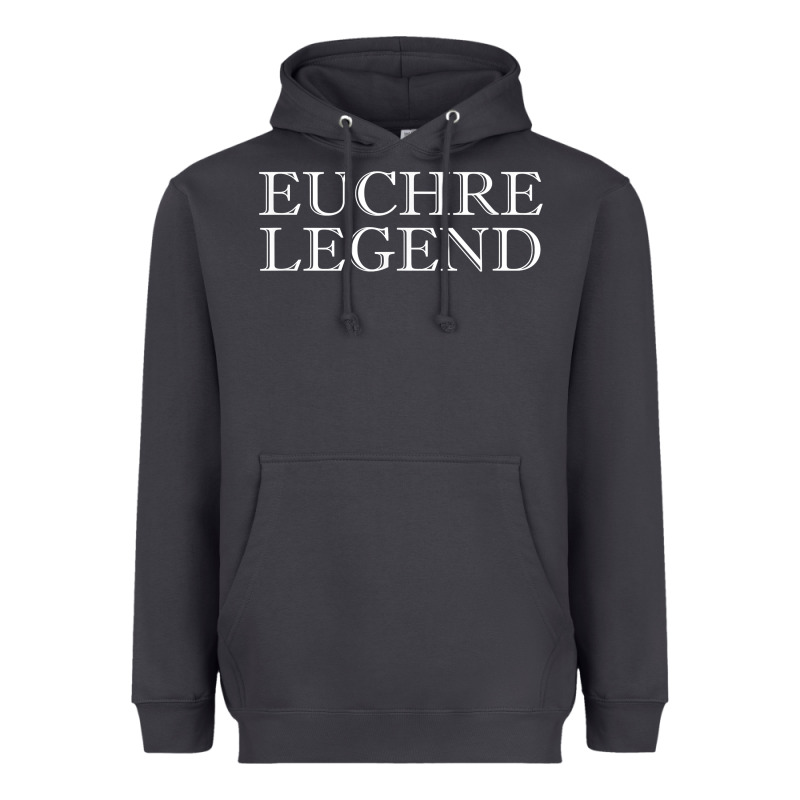 Euchre Tee Shirt Funny Euchre Player Gift Idea Euchre Legend Heavyweight Hoodie by longCreatives | Teevron
