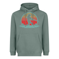 Sage Softball Retro Vintage 80s Style Player Gift Heavyweight Hoodie - longCreatives