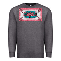 Charcoal Heather western mama pink glitter Premium Sweatshirt - BarkalooDesign