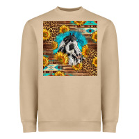 Mushroom western paint horse Heavyweight Sweatshirt - LillyAllenDesigns