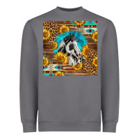Storm western paint horse Heavyweight Sweatshirt - LillyAllenDesigns