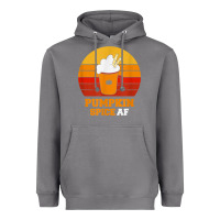 Storm pumpkin spice af retro vintage background happy halloween Heavyweight Hoodie - longCreatives