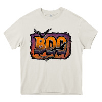 Cream boo Heavy Core Tee - JahusDesignShop