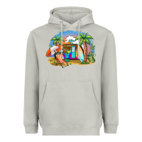 Moon Dust camp life beach Heavyweight Hoodie - BarkalooDesign