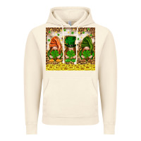 Vintage Artic St. Patrick's Day gnomies with leopard tumbler Vintage Hoodie - HowdyJamesFarm