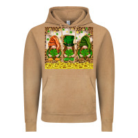 Vintage Camel St. Patrick's Day gnomies with leopard tumbler Vintage Hoodie - HowdyJamesFarm