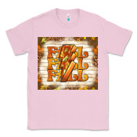 Bubblegum Pink fall with lightning bolt Classic Tee - TumblerDesignByShophia