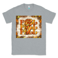 Heather Grey fall with lightning bolt Classic Tee - TumblerDesignByShophia