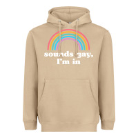 Mushroom Sounds Gay, I'm In Heavyweight Hoodie - longCreatives