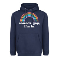 Navy Sounds Gay, I'm In Heavyweight Hoodie - longCreatives