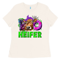 Bone Boo Heifer Cow Ladies Tee - texasbilliewilder
