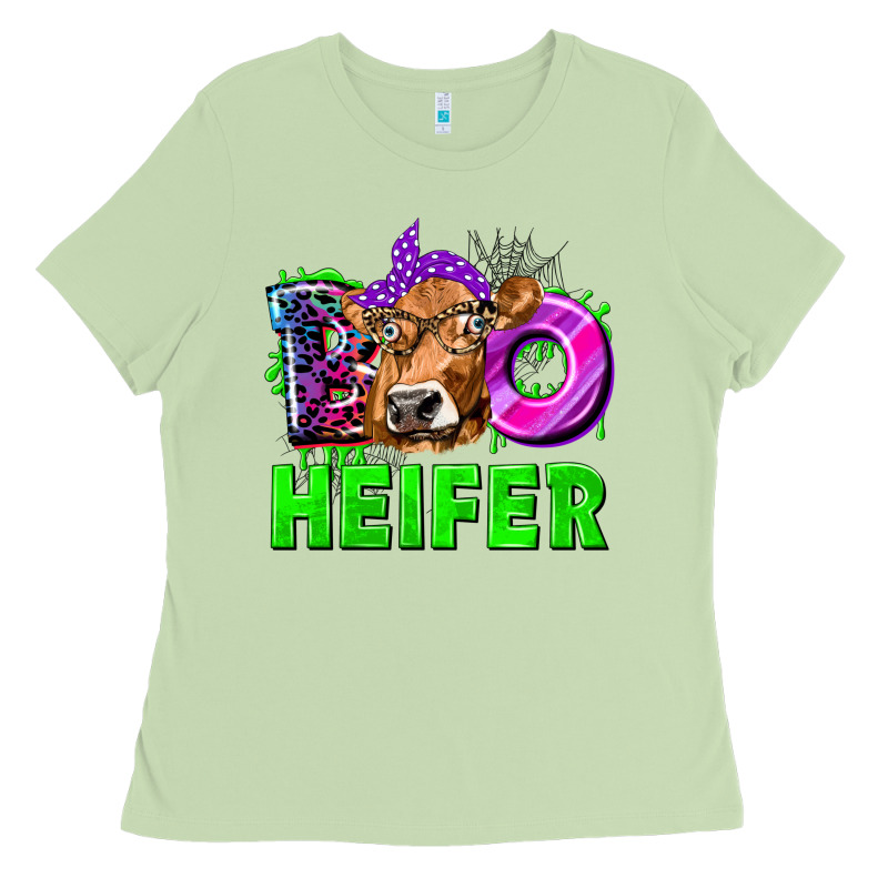 Boo Heifer Cow Ladies Tee by texasbilliewilder | Teevron